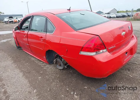 2012 Chevrolet Impala Ls из США, поврежденный, VIN 2G1WA5E31C1179299